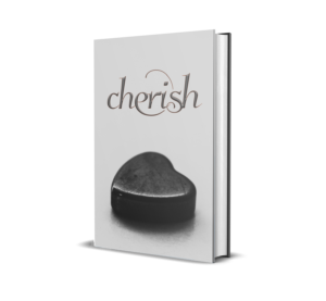 Cover of Cherish, a romantic poetry anthology published by The Ravens Quoth Press, featuring global poets celebrating love and emotional intimacy.