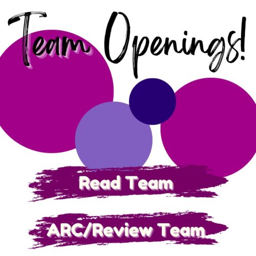 Team Openings!