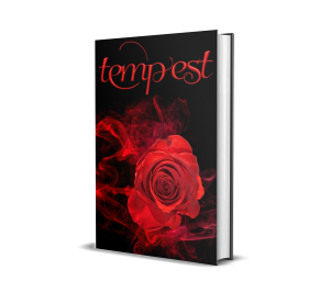 Cover of Tempest: Second Edition, a 2025 romantic and sensual poetry anthology published by The Ravens Quoth Press, exploring love and intimacy through global poetic voices.